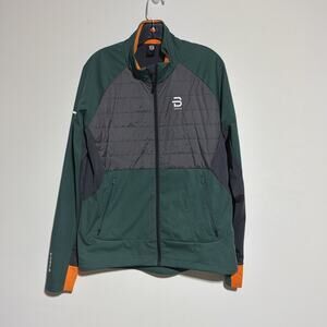 Bjorn Daehlie Challenge Jacket 2.0 Men's Large Green Wind/water Repellent